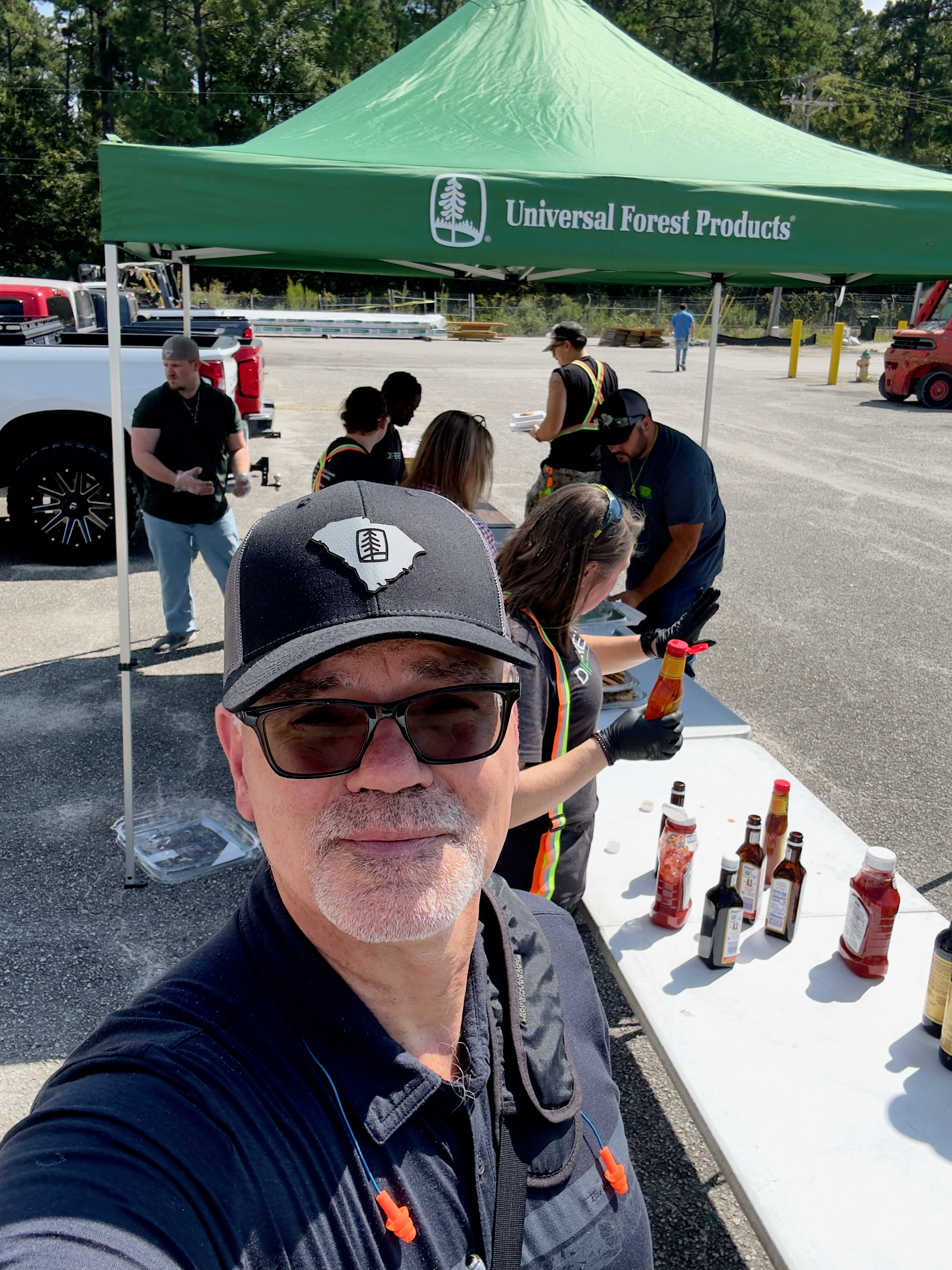 Bruce at a UFP team cookout event